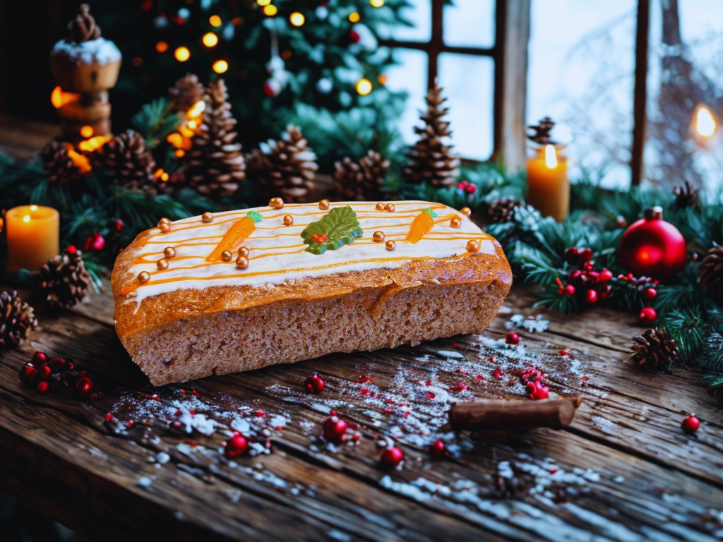 Ciasto marchewkowe dekorowane